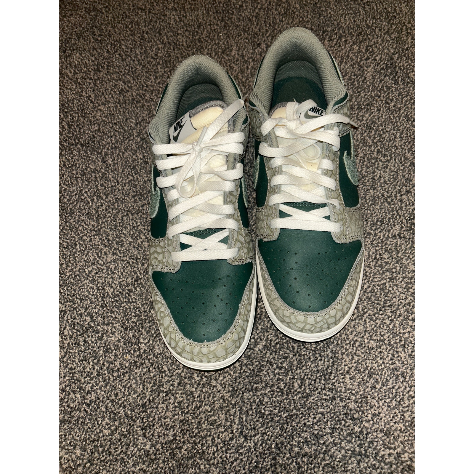 Nike Dunk Low Retro Prm Premium Dark Stucco Grey Vintage Green Hf4878-053